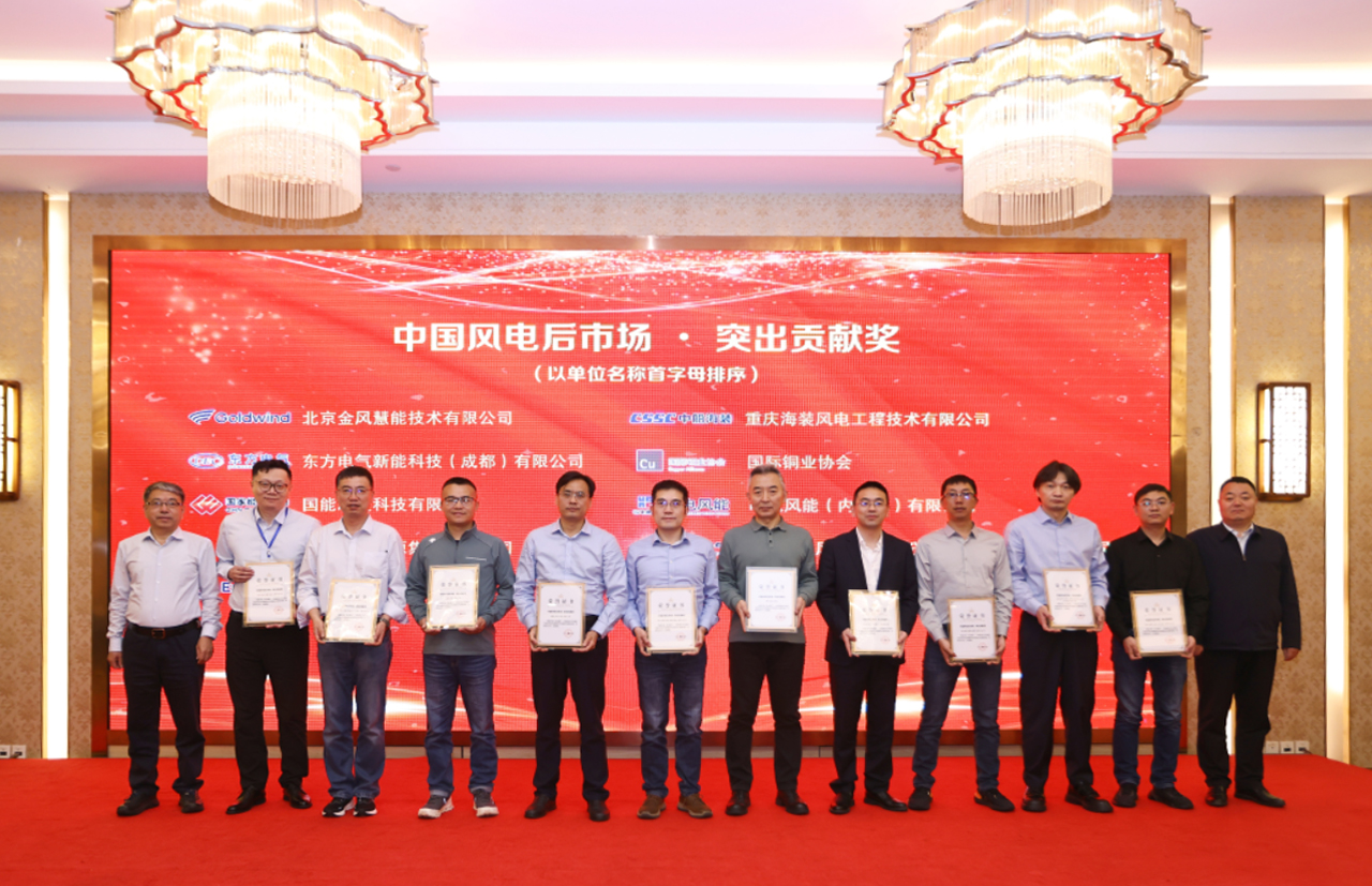 【喜报】九游会股份荣获&ldquo;中国风电后市场&middot;突出孝顺奖&rdquo;